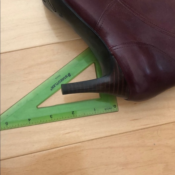 Nine West Wine-Colored Boots - Picture 5 of 6